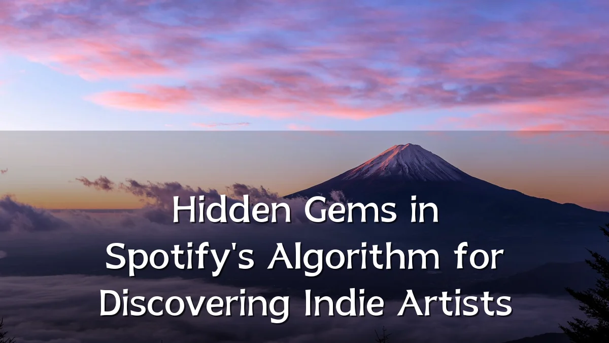 Hidden Gems in Spotify's Algorithm for Discovering Indie Artists
