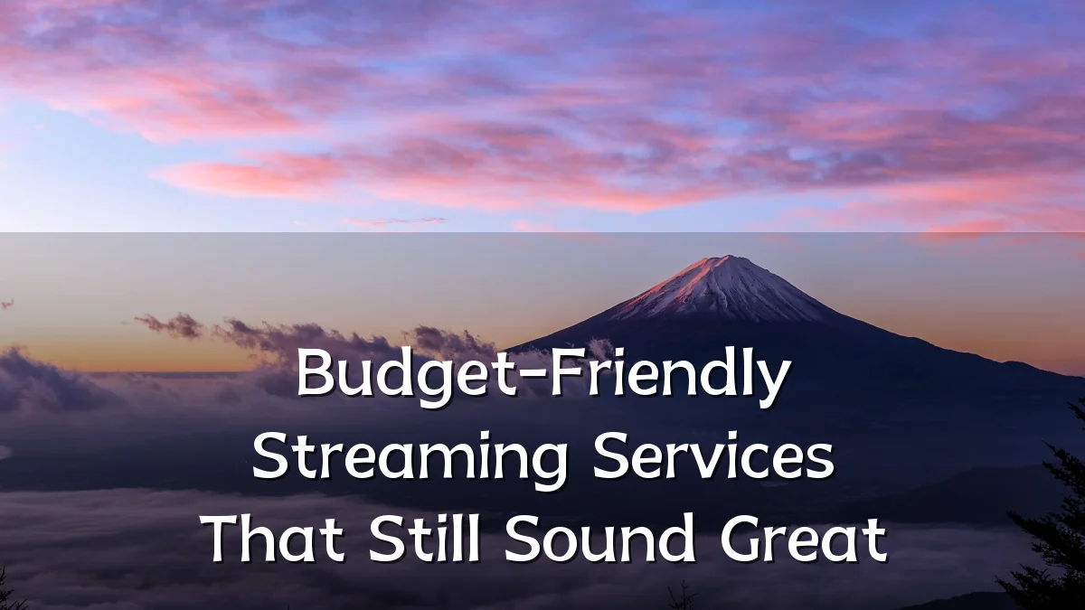 Budget-Friendly Streaming Services That Still Sound Great