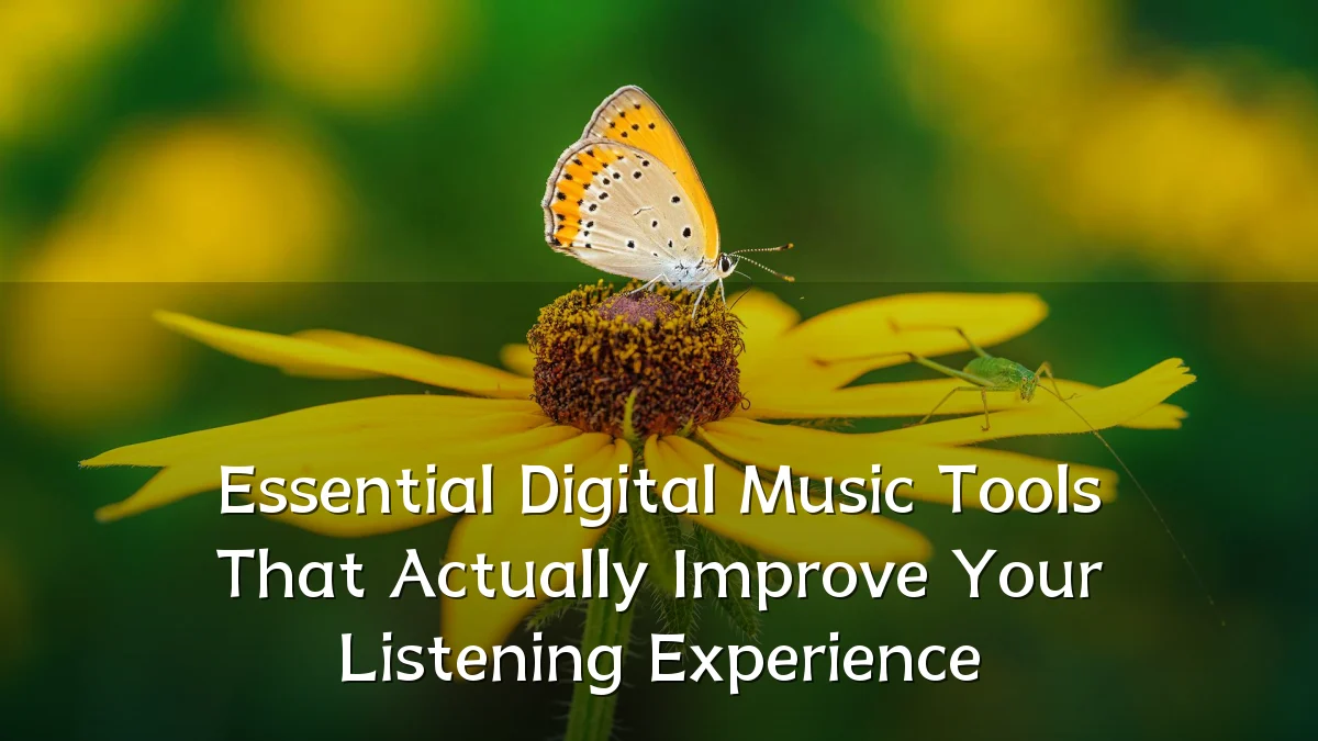Essential Digital Music Tools That Actually Improve Your Listening Experience