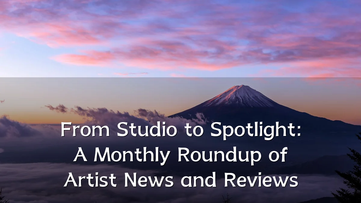 From Studio to Spotlight: A Monthly Roundup of Artist News and Reviews