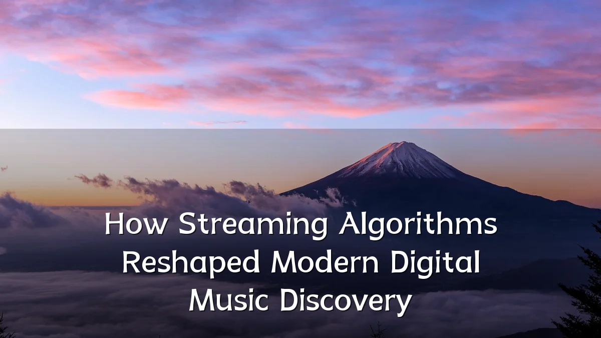 How Streaming Algorithms Reshaped Modern Digital Music Discovery