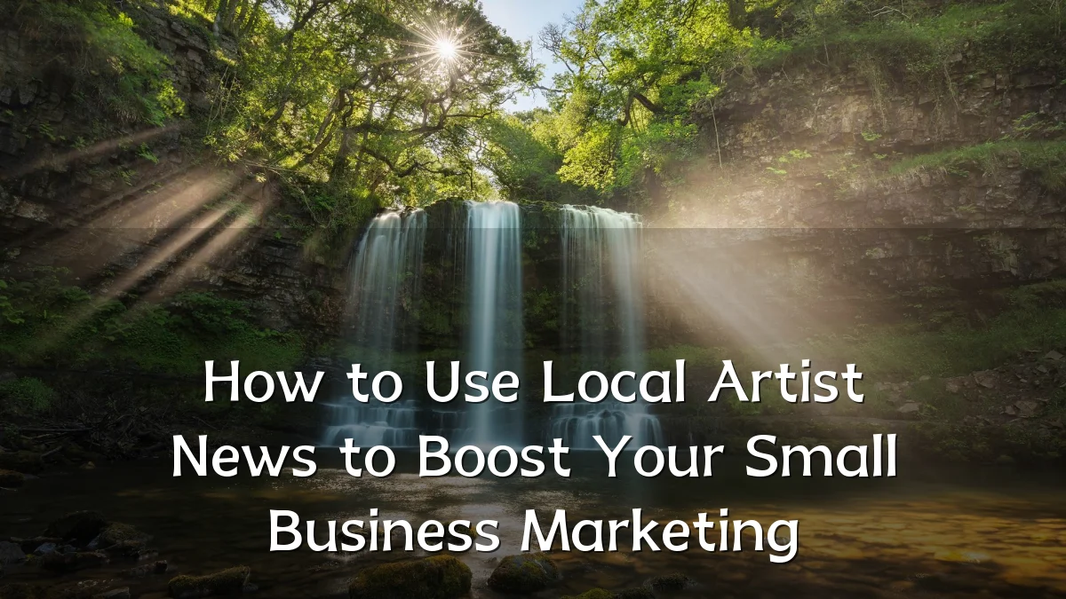 How to Use Local Artist News to Boost Your Small Business Marketing