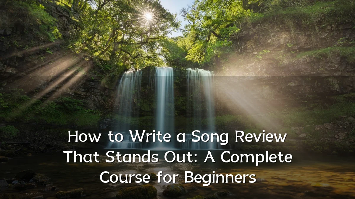 How to Write a Song Review That Stands Out: A Complete Course for Beginners